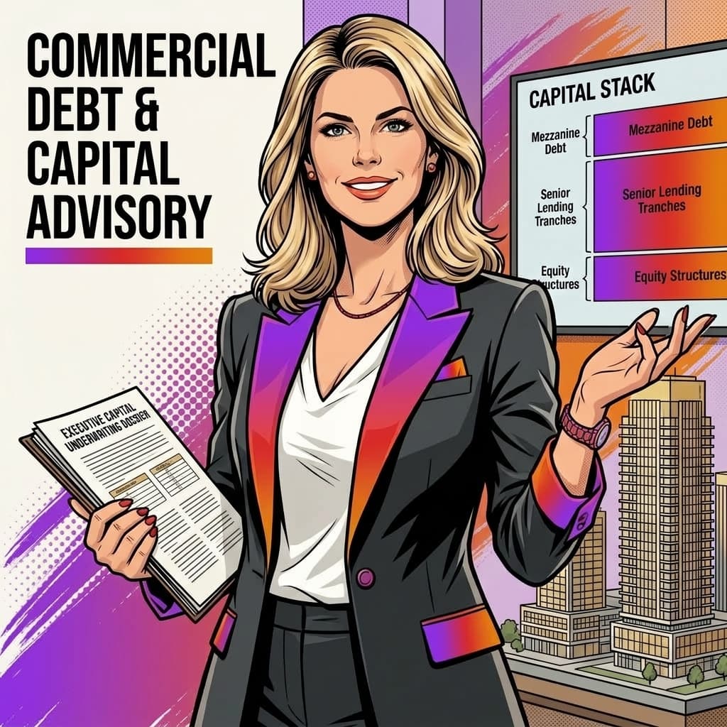 Executive guides for Commercial Capital & Debt Advisory